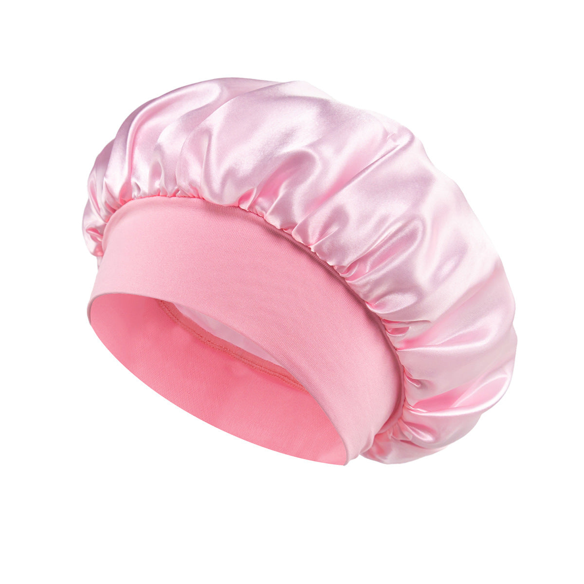 Gorro de Ducha Satén Mujer | Ala Ancha para Dormir y Quimio – Buy ByM