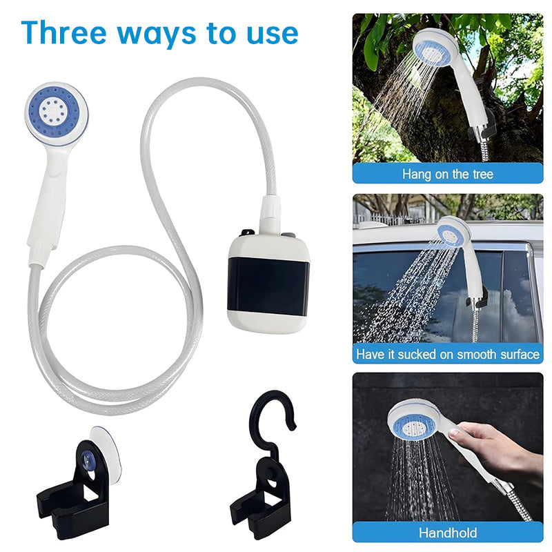 Ducha Portátil USB Recargable | Kit Baño Camping y Mascotas – Buy ByM