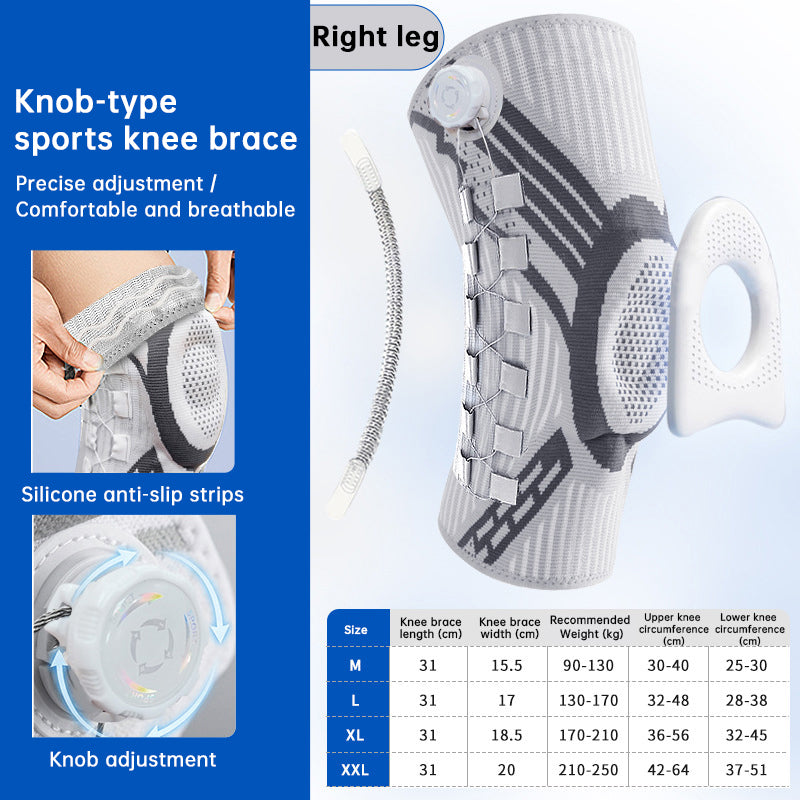 Rodillera Deportiva Ajustable con Soporte | Protección Rodilla – Buy ByM