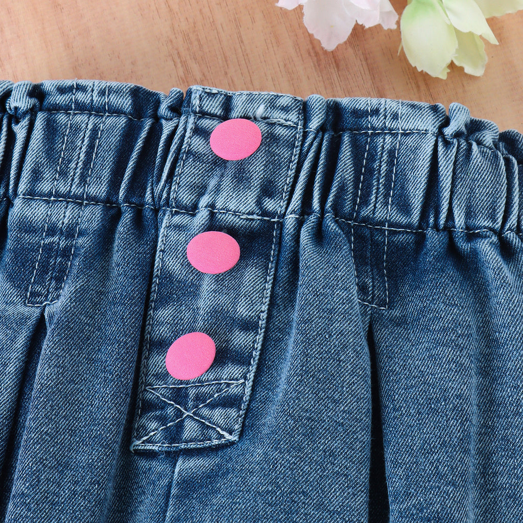 Conjunto Mujer Top Sin Mangas y Pantalón Vaquero – Buy ByM