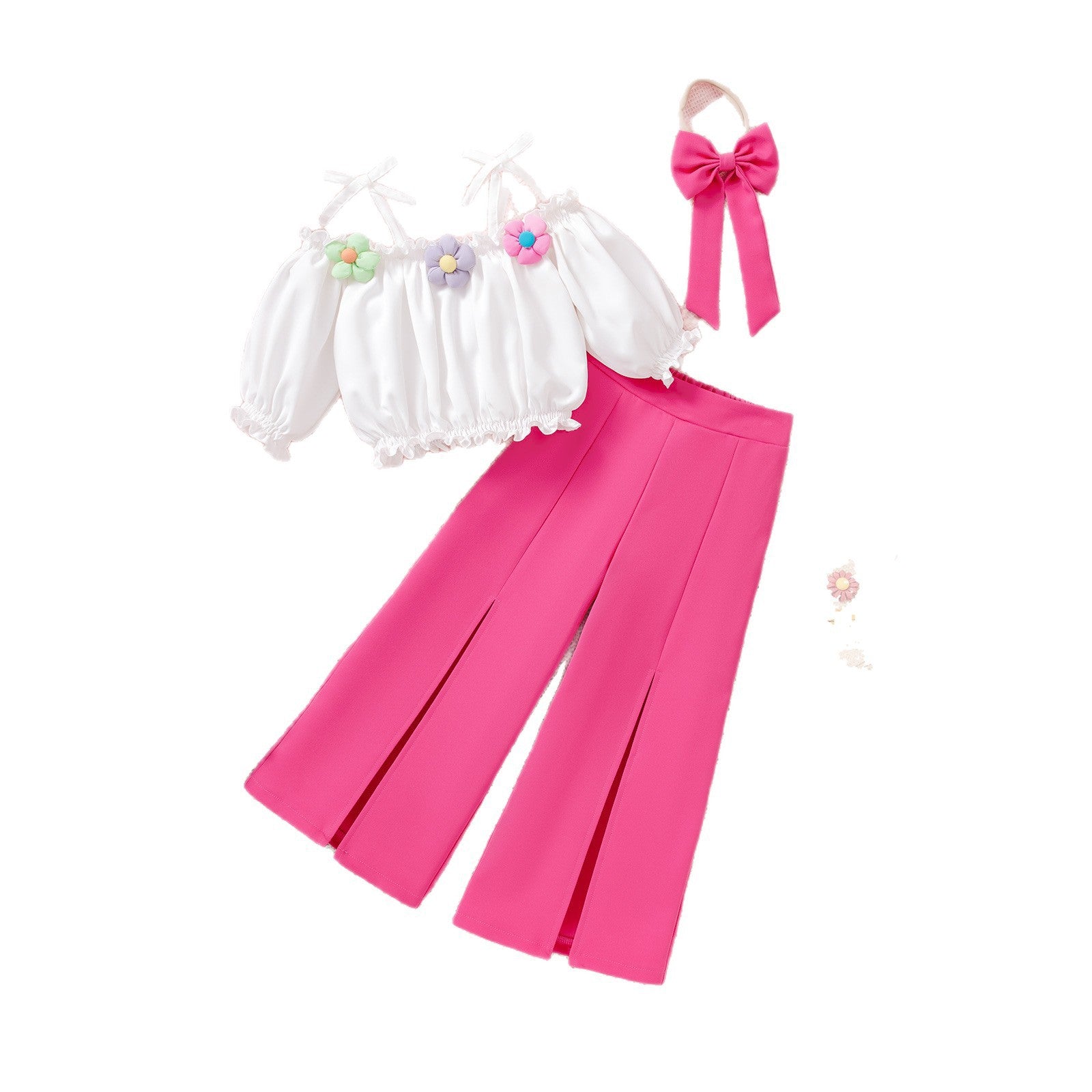 Conjunto Mujer Top Tirantes Floral y Pantalón – Buy ByM