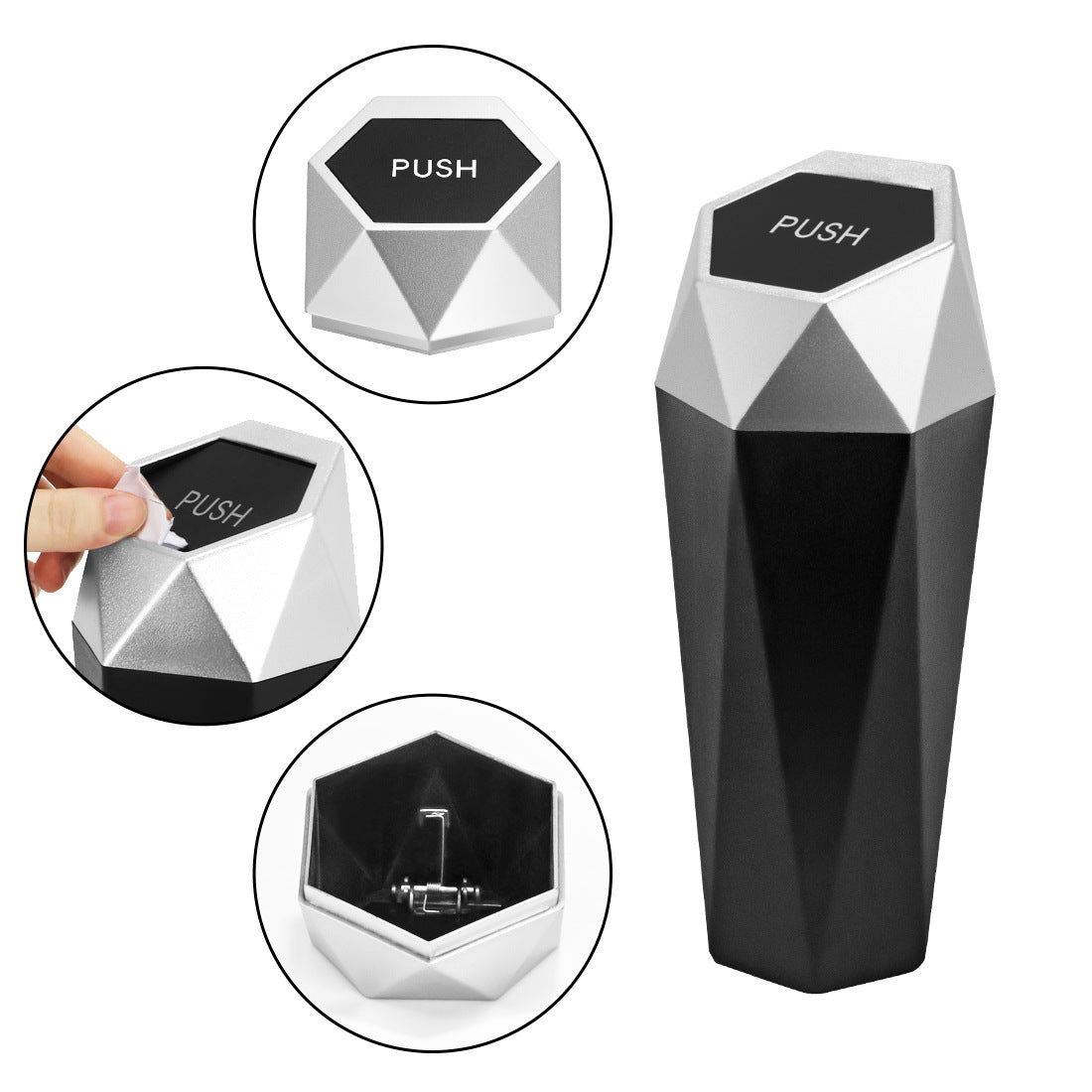 Papelera Mini para Coche | Organizador Portavasos – Buy ByM