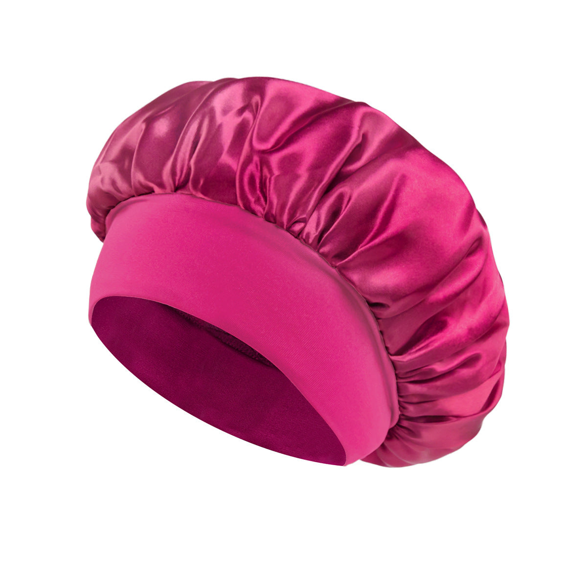 Gorro de Ducha Satén Mujer | Ala Ancha para Dormir y Quimio – Buy ByM