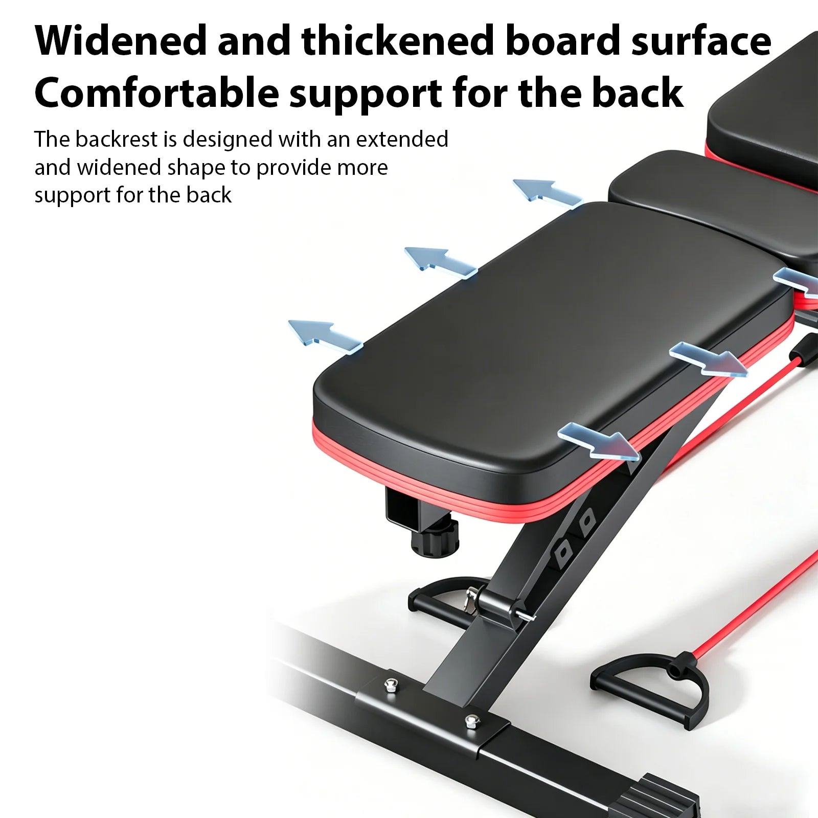 Adjustable Dumbbell Bench 120KG Heavy Duty Weight Bench with 7-Position Backrest Multi-Functional Home Gym Fitness Equipment