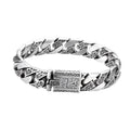 Pulsera Plata 925 Hombre | Eslabón Cubano Oxidado – Buy ByM