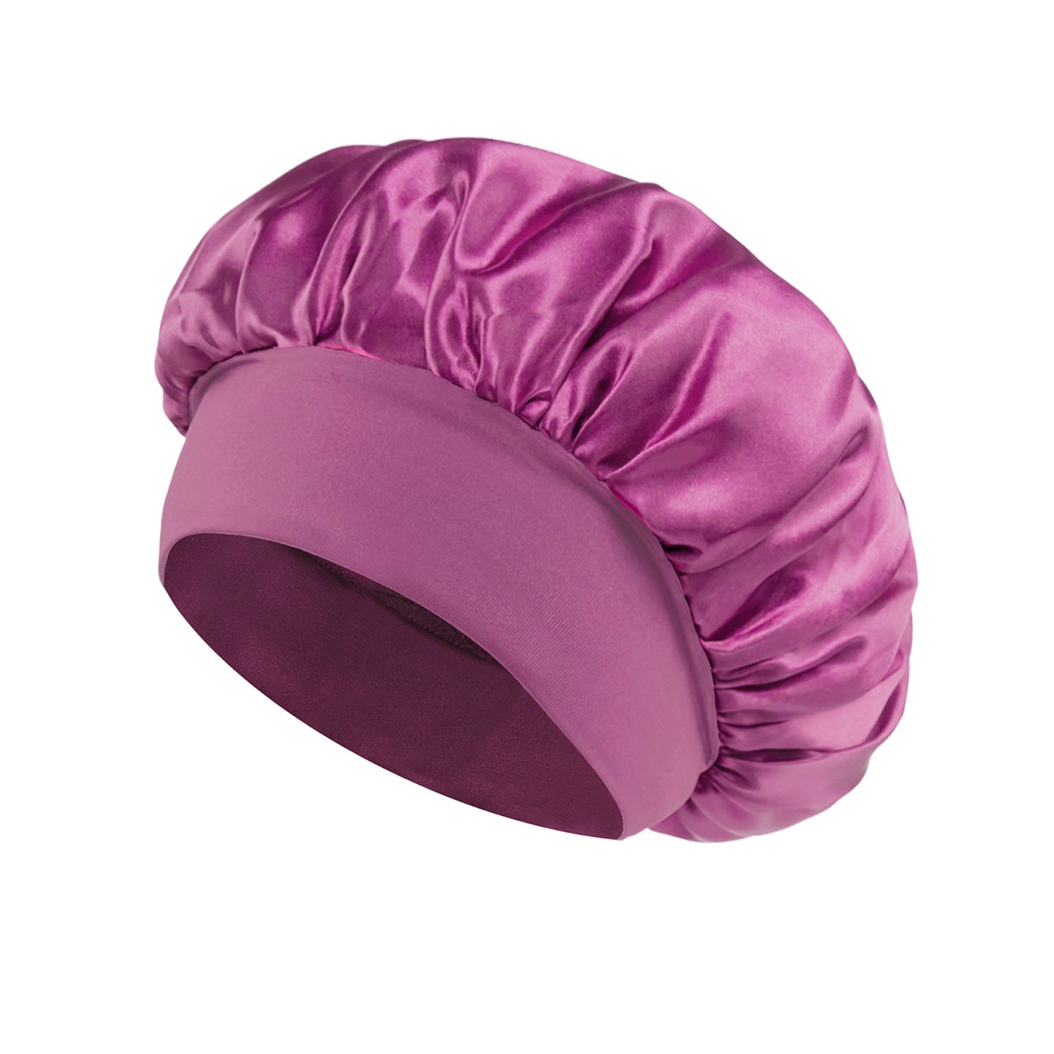 Gorro de Ducha Satén Mujer | Ala Ancha para Dormir y Quimio – Buy ByM