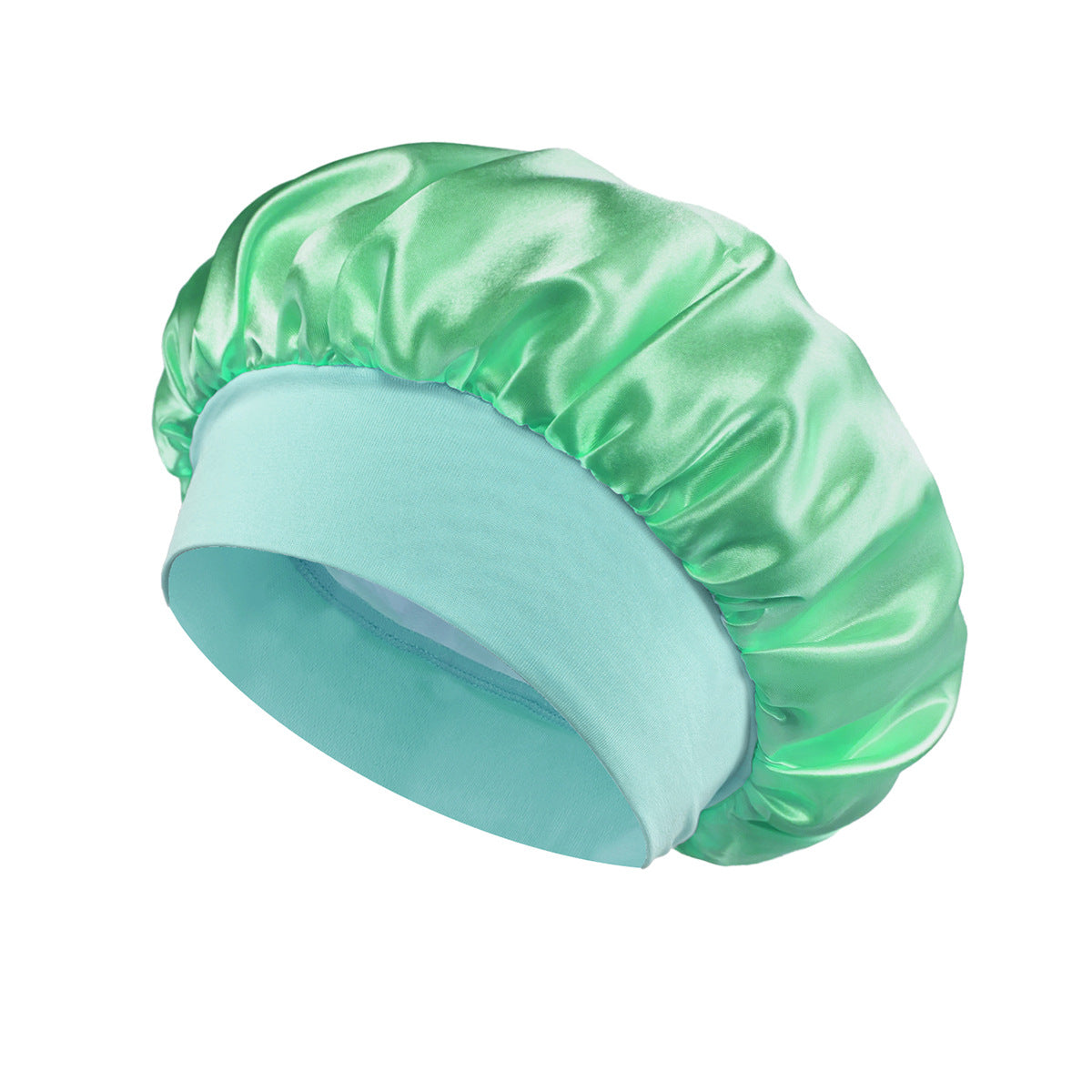Gorro de Ducha Satén Mujer | Ala Ancha para Dormir y Quimio – Buy ByM