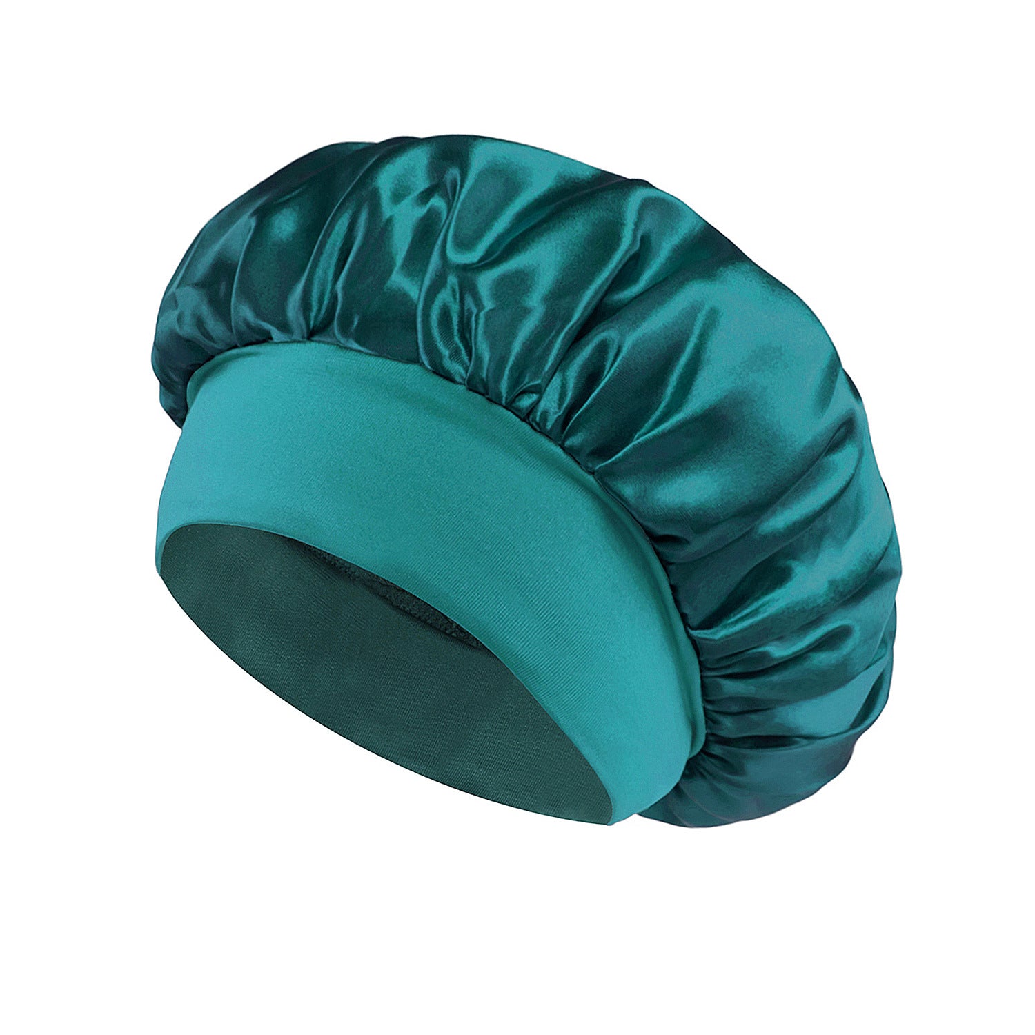Gorro de Ducha Satén Mujer | Ala Ancha para Dormir y Quimio – Buy ByM