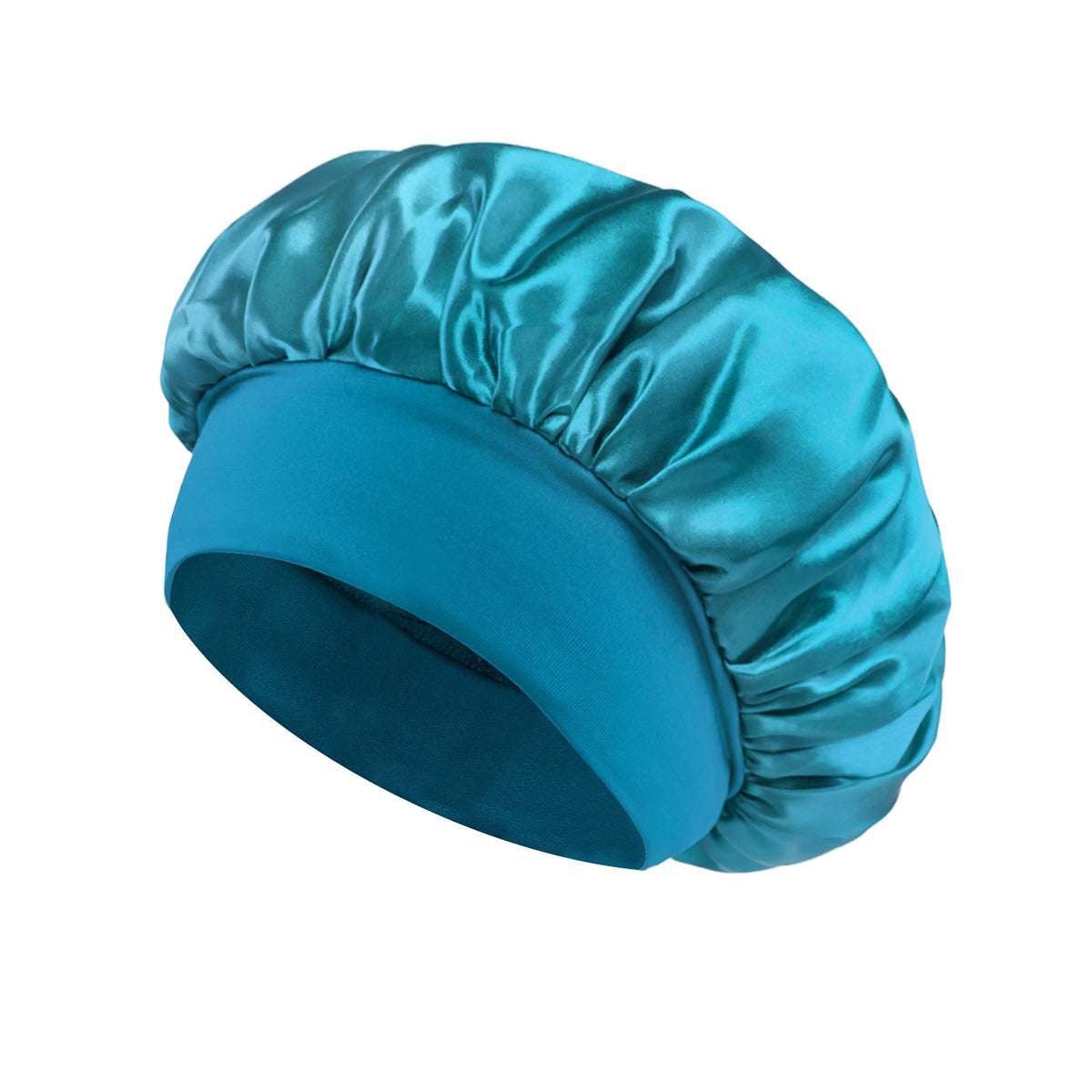 Gorro de Ducha Satén Mujer | Ala Ancha para Dormir y Quimio – Buy ByM