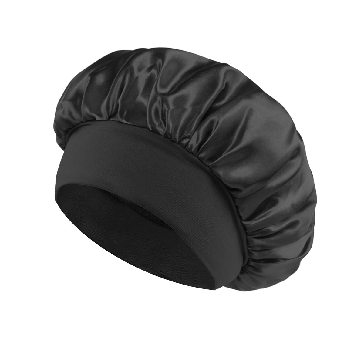 Gorro de Ducha Satén Mujer | Ala Ancha para Dormir y Quimio – Buy ByM