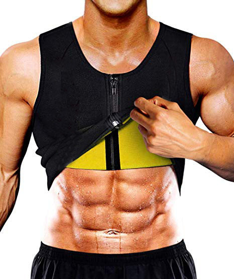 Faja Deportiva Neopreno Hombre | Chaleco Sudoración Fitness – ByM