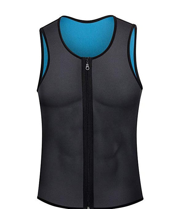 Faja Deportiva Neopreno Hombre | Chaleco Sudoración Fitness – ByM