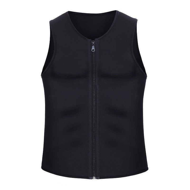 Faja Deportiva Neopreno Hombre | Chaleco Sudoración Fitness – ByM