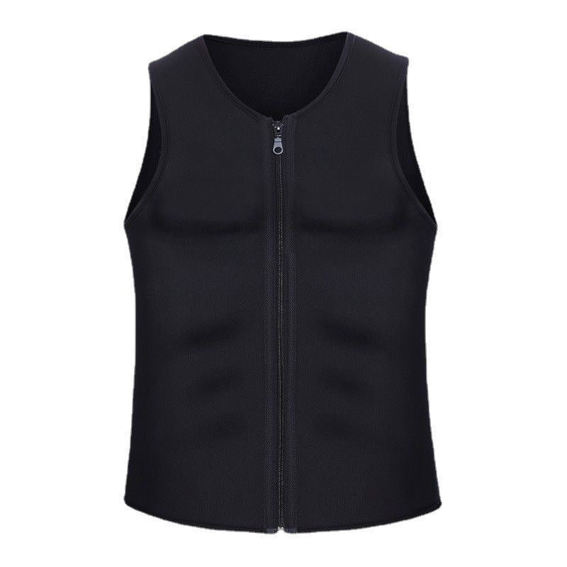 Faja Deportiva Neopreno Hombre | Chaleco Sudoración Fitness – ByM