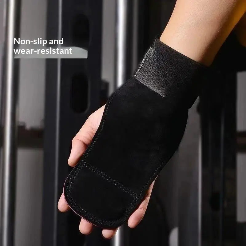 [TG823]Gym Grips Gloves Weightlifting Fitness Pull Up Crossfit Workout Equipment Anti-Slip Wear-Resistance Palm Protection