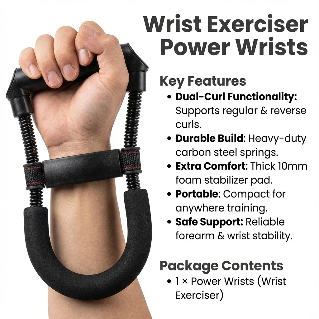 HTMCK Adjustable Hand Gripper  Portable Forearm & Wrist Strengthener, Perfect Strength Training Gear for Home & Gym Workouts
