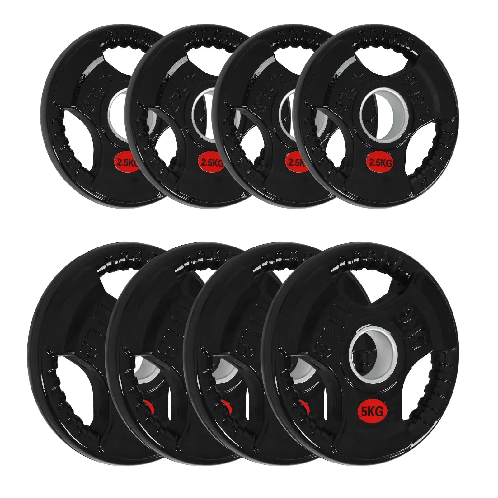 Weight Plates, 2.5/5/7.5/10/15/20kg, Cast Iron Dumbbell Plates Ø30/50mm, Non-slip/Waterproof, Metal Weight Plates for Bars