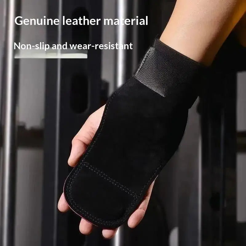 [TG823]Gym Grips Gloves Weightlifting Fitness Pull Up Crossfit Workout Equipment Anti-Slip Wear-Resistance Palm Protection