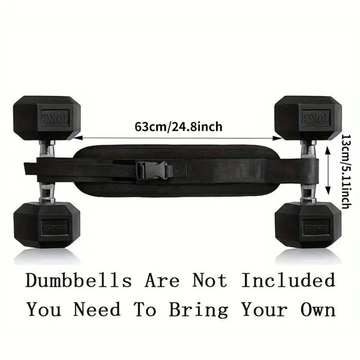 Cinturón Lastrado Ajustable para Gym y Casa | Fitness – ByM