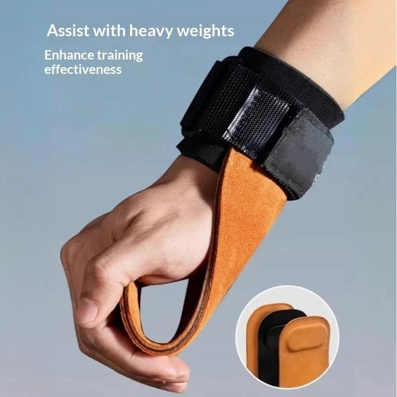 [TG823]Gym Grips Gloves Weightlifting Fitness Pull Up Crossfit Workout Equipment Anti-Slip Wear-Resistance Palm Protection
