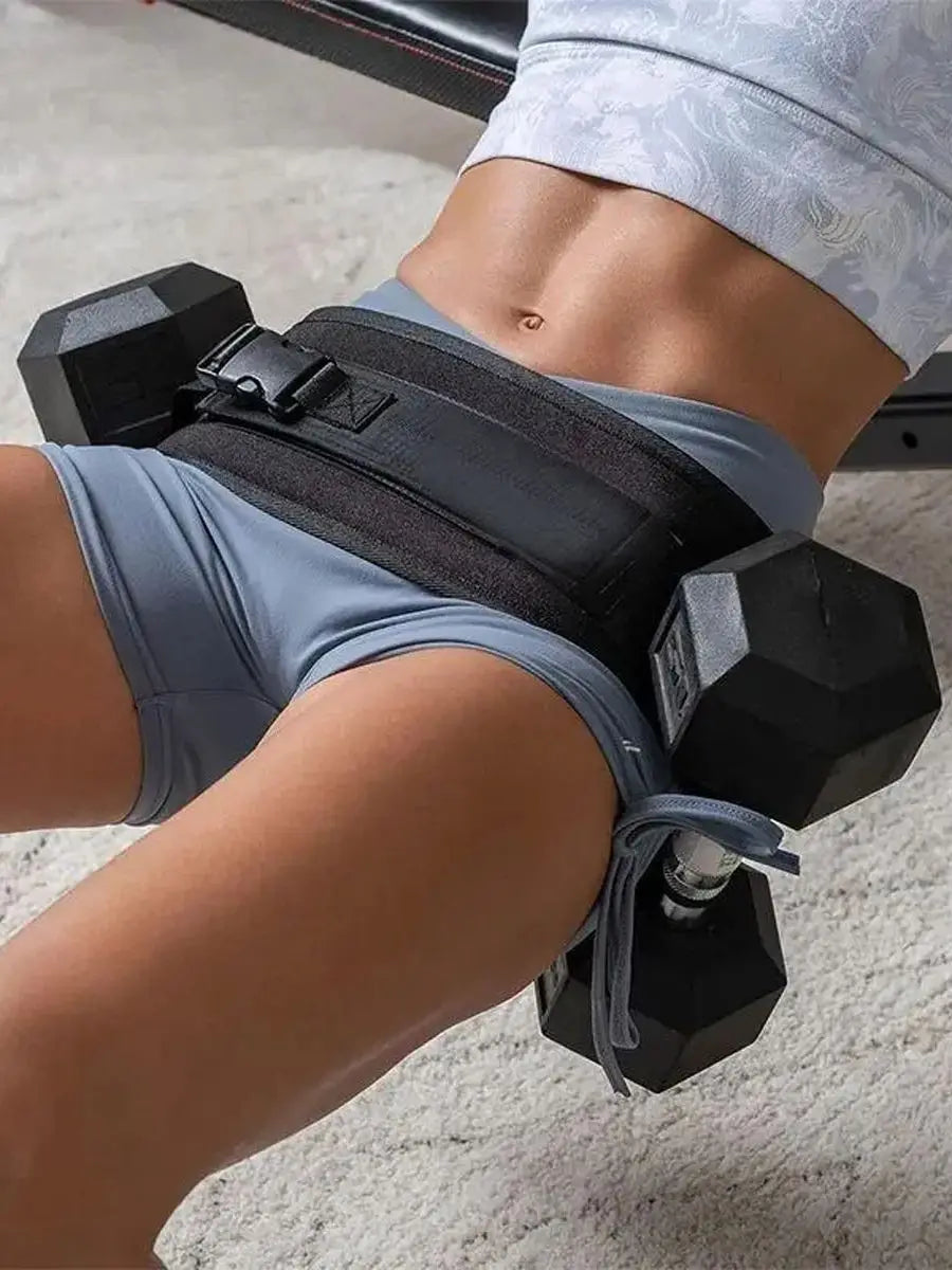 Cinturón Lastrado Ajustable para Gym y Casa | Fitness – ByM