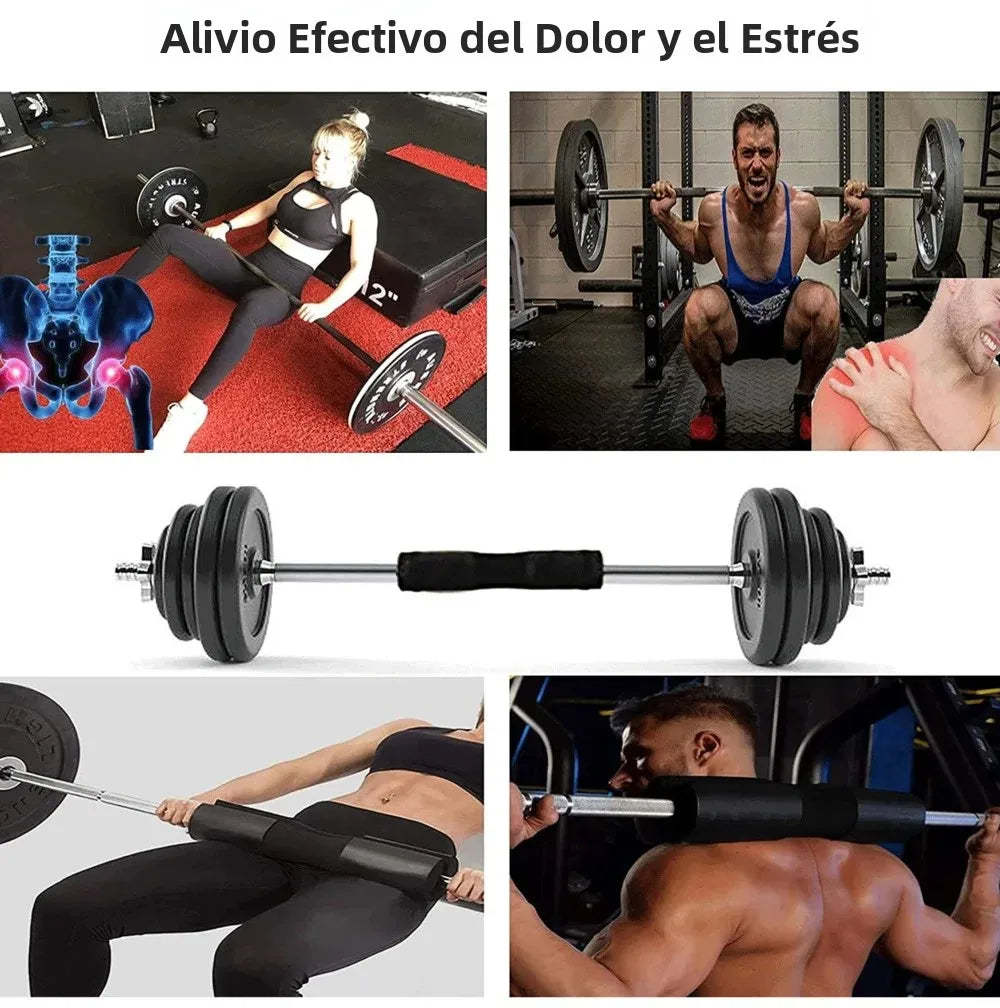 Barbell Squat Shoulder Pad Thick Bar Pad Hip Trust Pillow Foam Protection Bar Bodybuilding Sponge for Dumbbells Hip Training