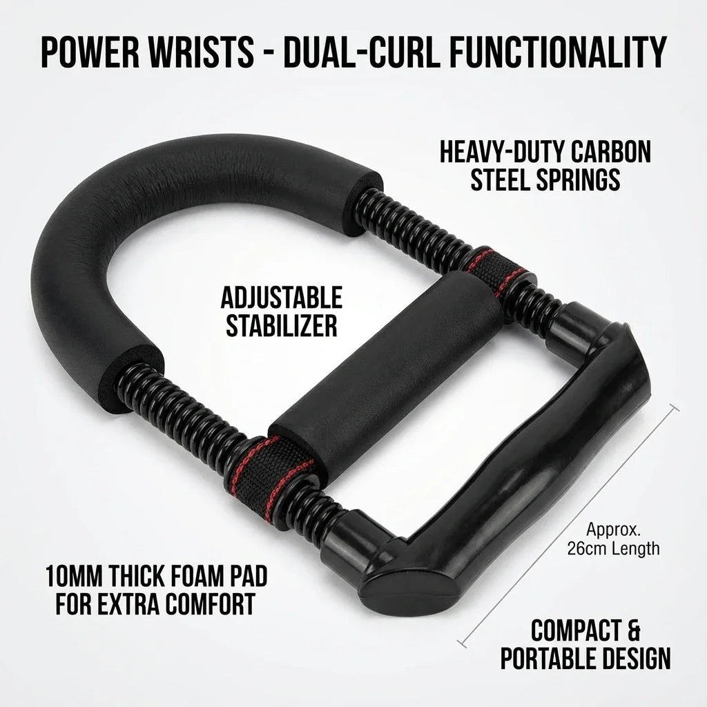 HTMCK Adjustable Hand Gripper  Portable Forearm & Wrist Strengthener, Perfect Strength Training Gear for Home & Gym Workouts