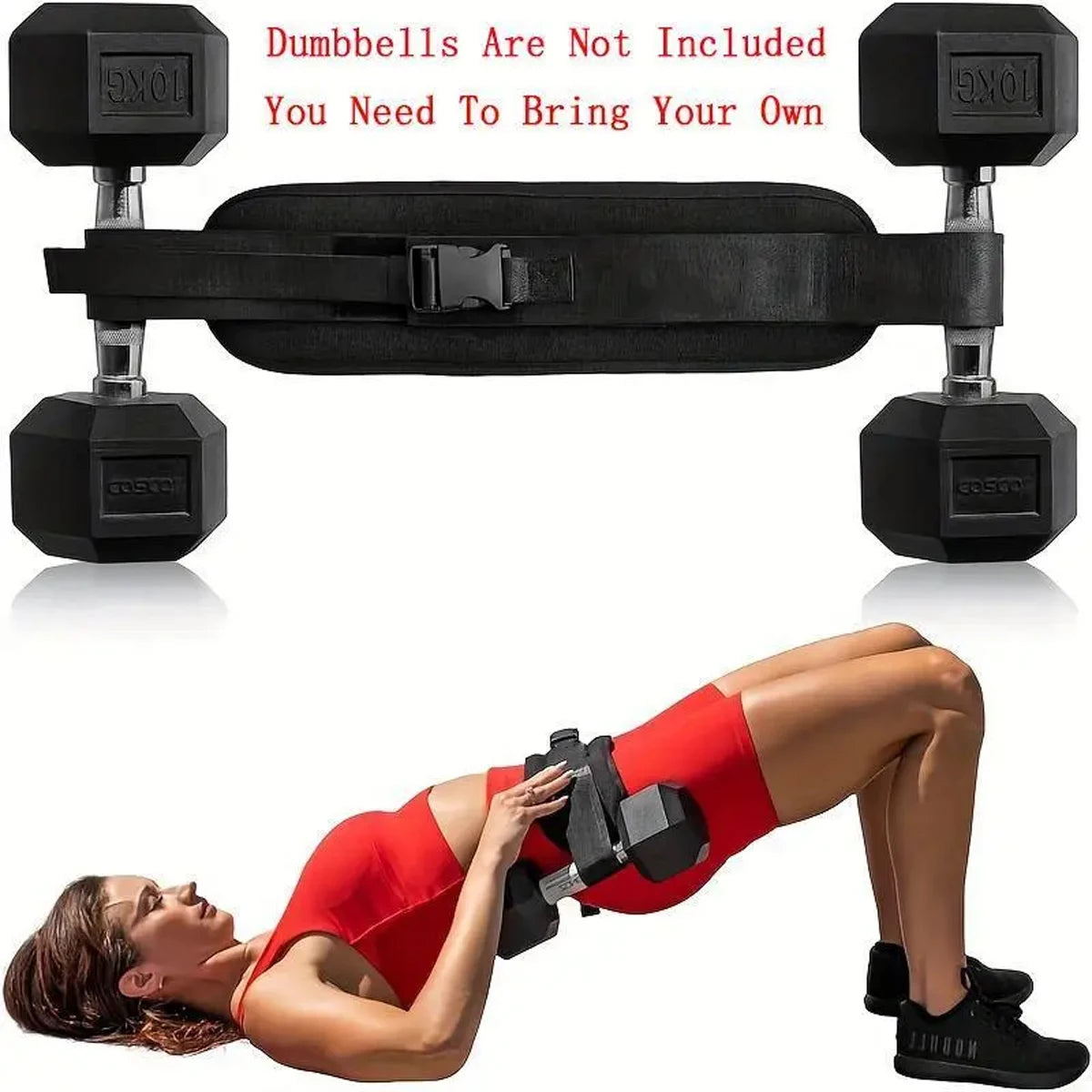 Cinturón Lastrado Ajustable para Gym y Casa | Fitness – ByM