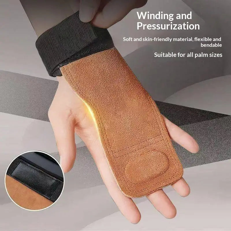 [TG823]Gym Grips Gloves Weightlifting Fitness Pull Up Crossfit Workout Equipment Anti-Slip Wear-Resistance Palm Protection